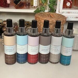 BBW men Set of 6 Fragrance Mists. bundle 17